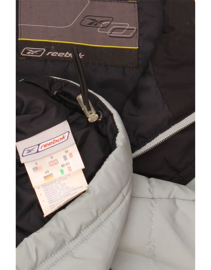Reebok Herren Wattierte Weste UK 36 Small Grau Polyester