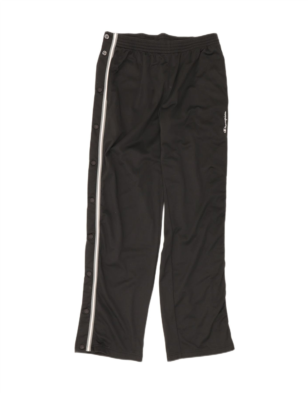 CHAMPION Herren-Trainingshose, groß, aus schwarzem Polyester