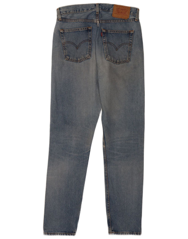Levi's Herren Slim Jeans W33 L32 Blaue Baumwolle