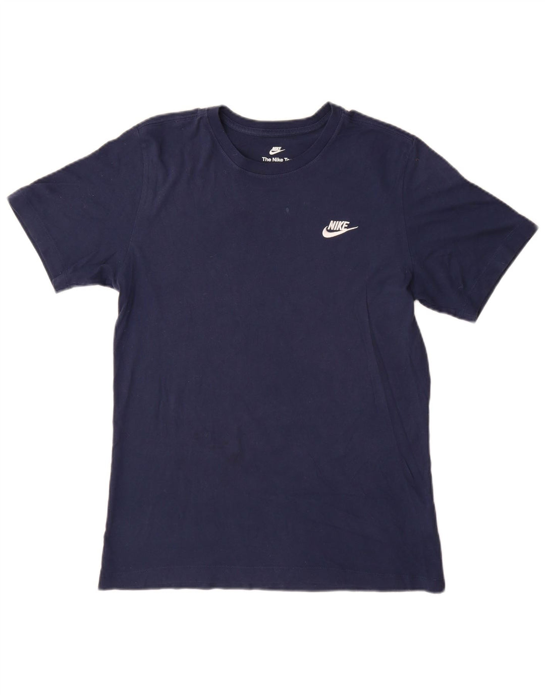 NIKE Herren T-Shirt Top Small Marineblau Baumwolle