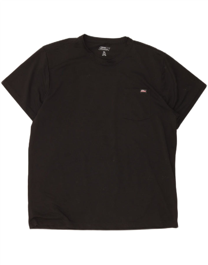 Dickies Herren T-Shirt Top 2XL Schwarz Polyester