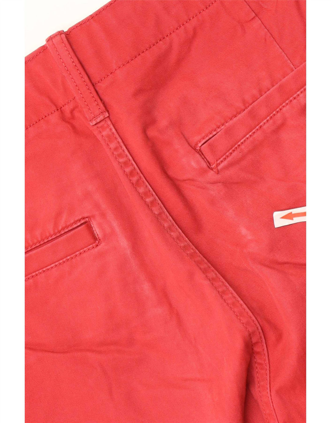 Timberland Herren Relaxed Fit Cargo Shorts W31 Mittelrote Baumwolle