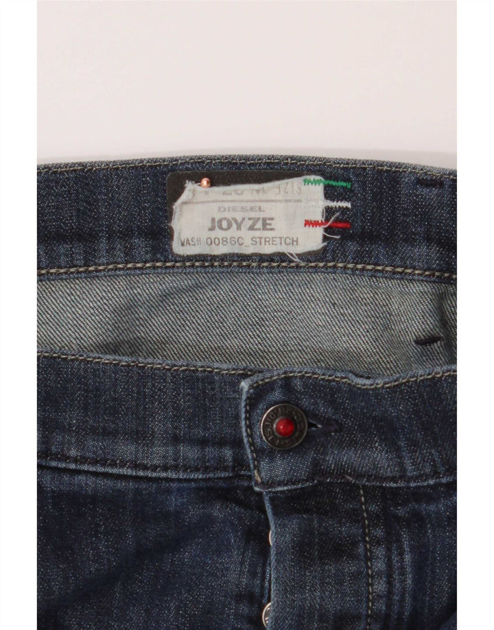 Diesel Damen Joyze Slim Jeans W27 L28 Blaue Baumwolle