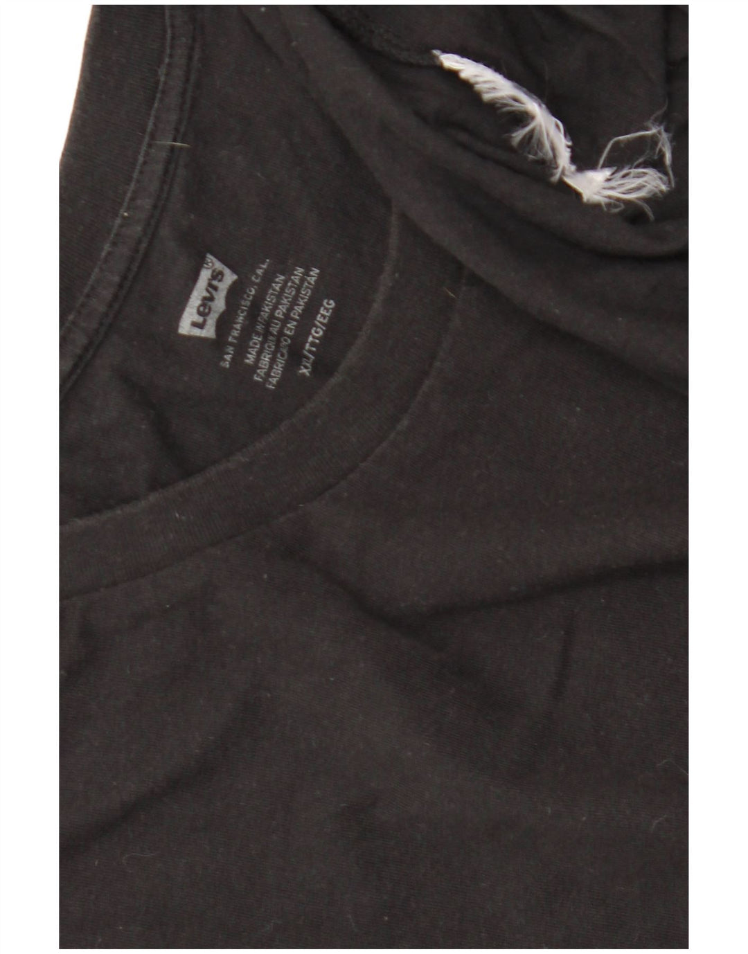 Levi's Herren T-Shirt Top 2XL Schwarz