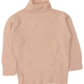 Hobbs Damen-Pullover mit 3/4-Ärmeln und Rollkragen, Gr. 12, Mittelrosa