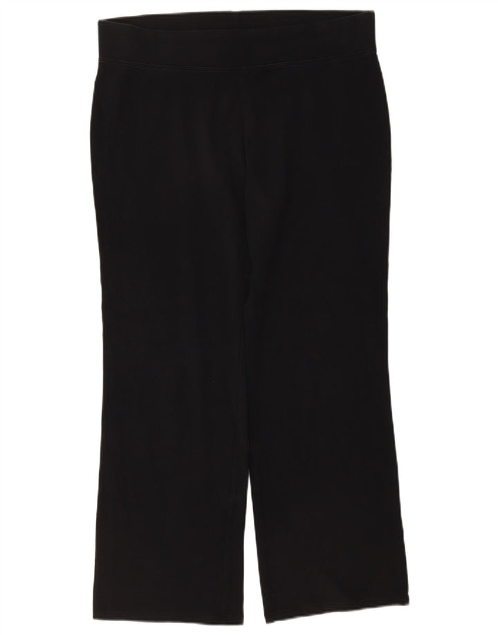 Marks & Spencer Damen-Trainingshose, UK-Größe 44, Größe L, Schwarz, Baumwolle