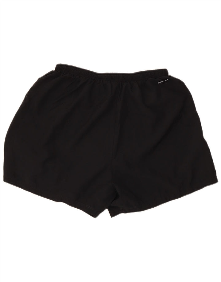 Nike Damen Regular Sport Shorts UK 12 Medium Schwarz