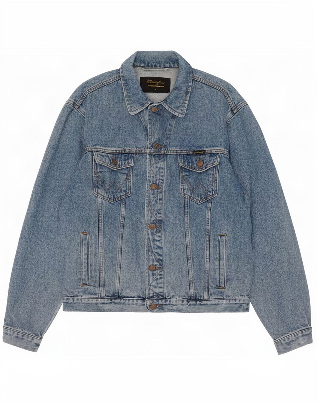 Wrangler Herren Western Jeansjacke UK 42 XL Blau
