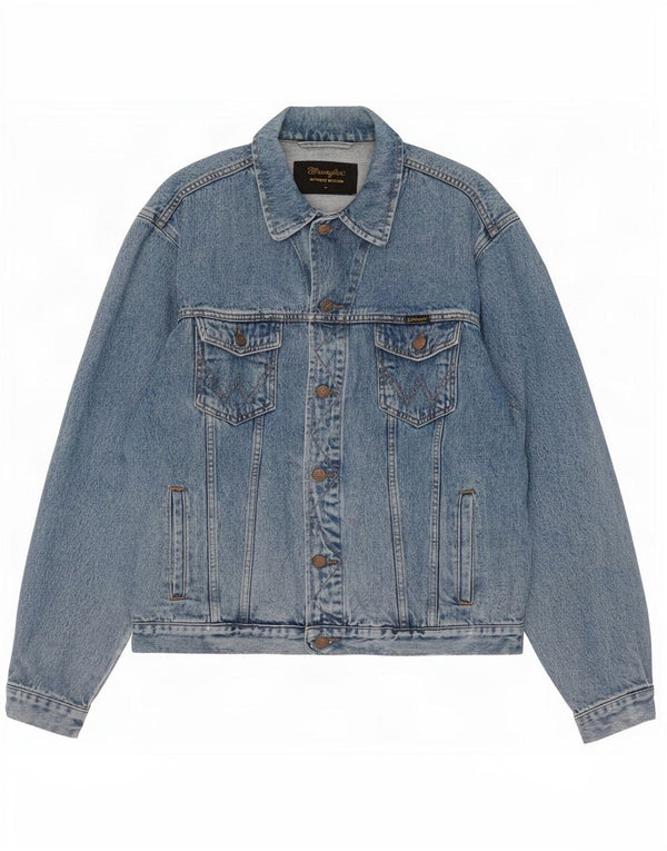 Wrangler Herren Western Jeansjacke UK 42 XL Blau
