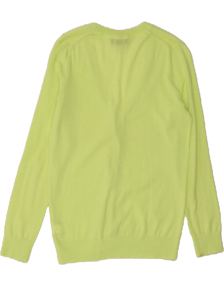 GAP Womens Cardigan Sweater UK 10 Small Green Cotton Vintage Gap and Second-Hand Gap from Messina Hembry 