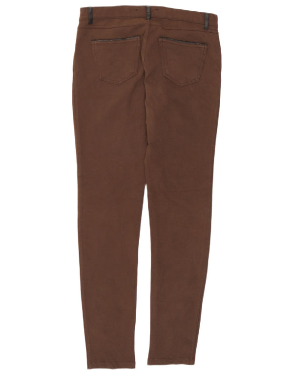 Zara Damen Skinny Freizeithose Medium W28 L29 Braun