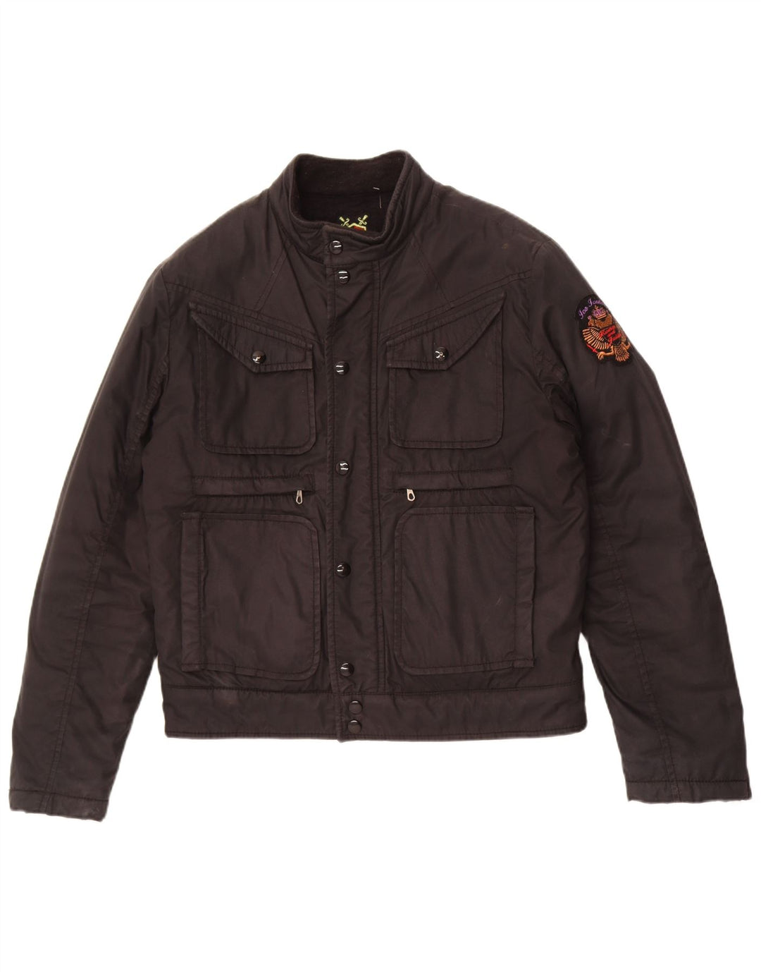 Gilmar Herren Utility Jacke IT 54 2XL Schwarz Baumwolle