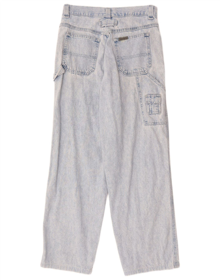 LEE Damen Cargo Loose Jeans W28 L28 Blaue Baumwolle