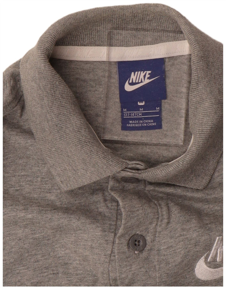 NIKE Poloshirt für Jungen, 10–11 Jahre, Mittelgrau