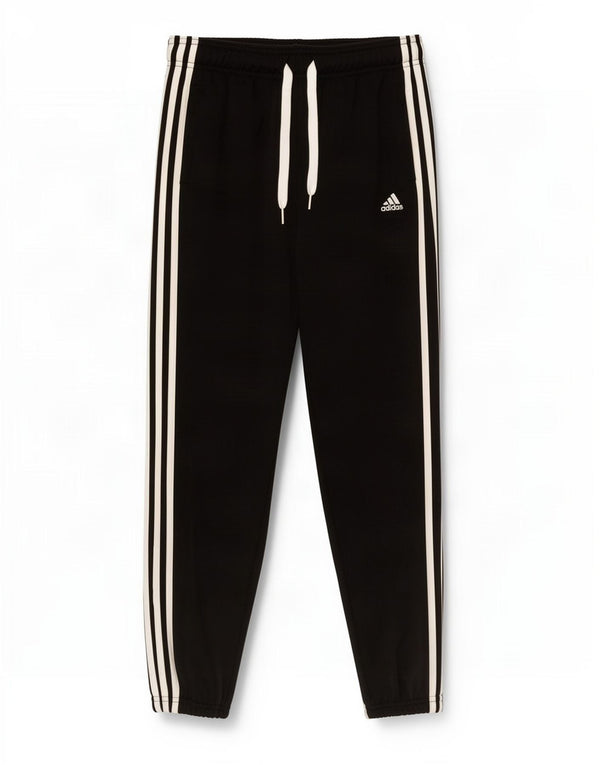 Adidas Jungen-Trainingshose, Jogginghose, 11–12 Jahre, schwarzes Polyester