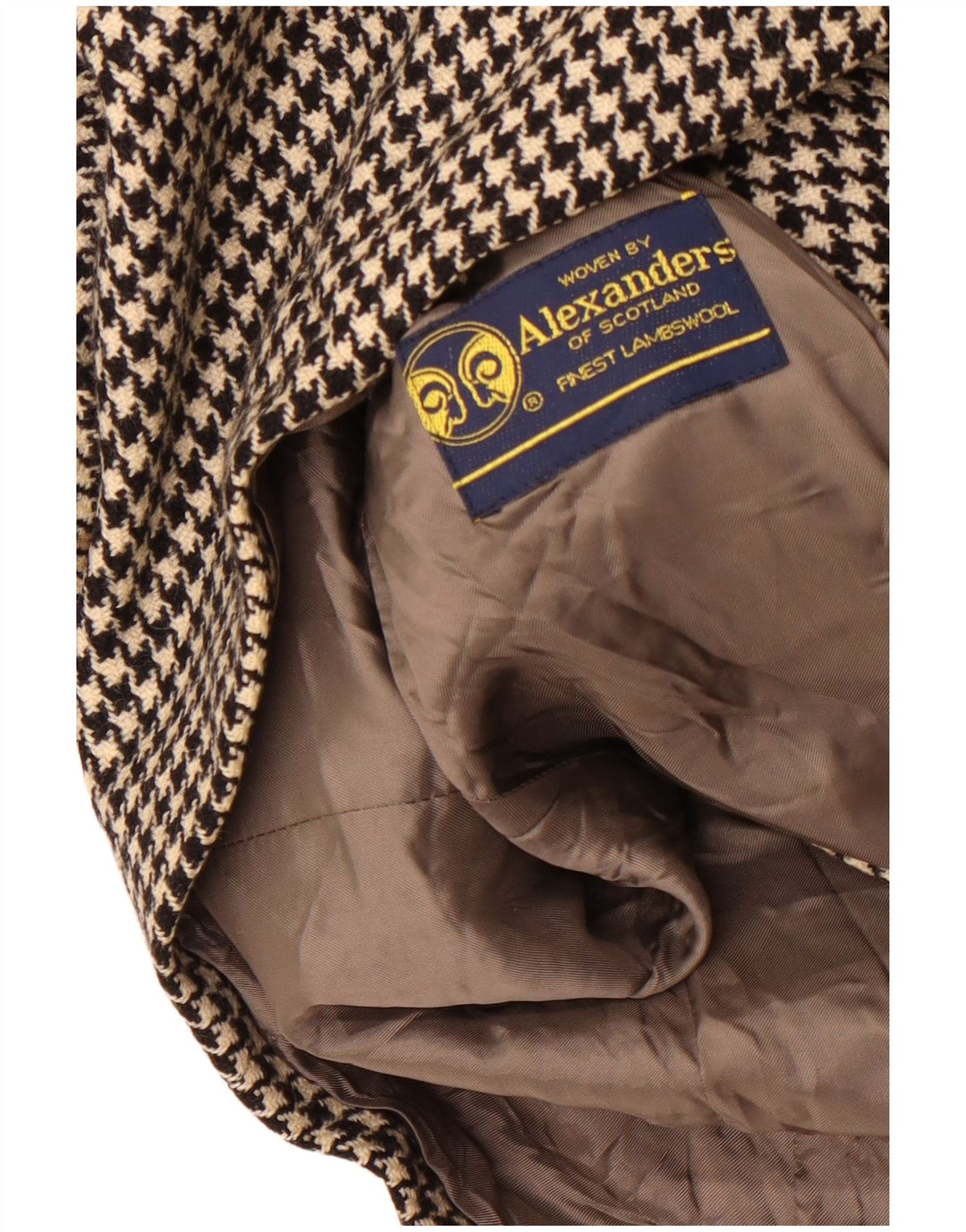 Alexander's Herren-Blazer mit 2 Knöpfen, Gr. 38, Mittelschwarz mit Hahnentrittmuster