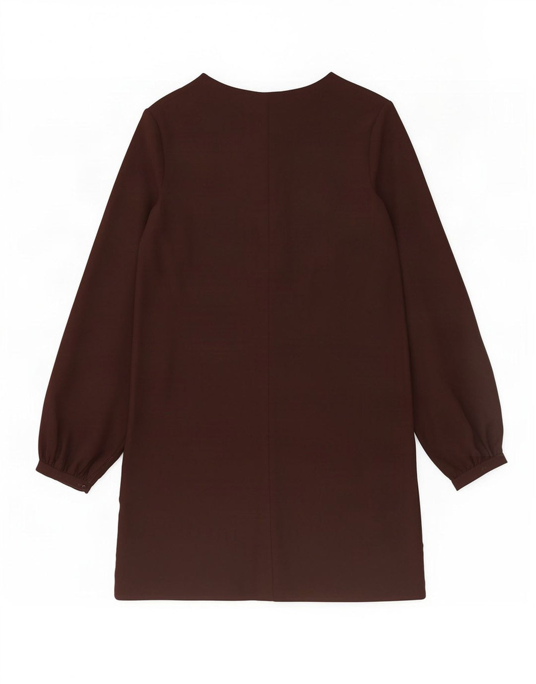 Zara Damen Langarm-Etuikleid UK 14 Mittelschwarz