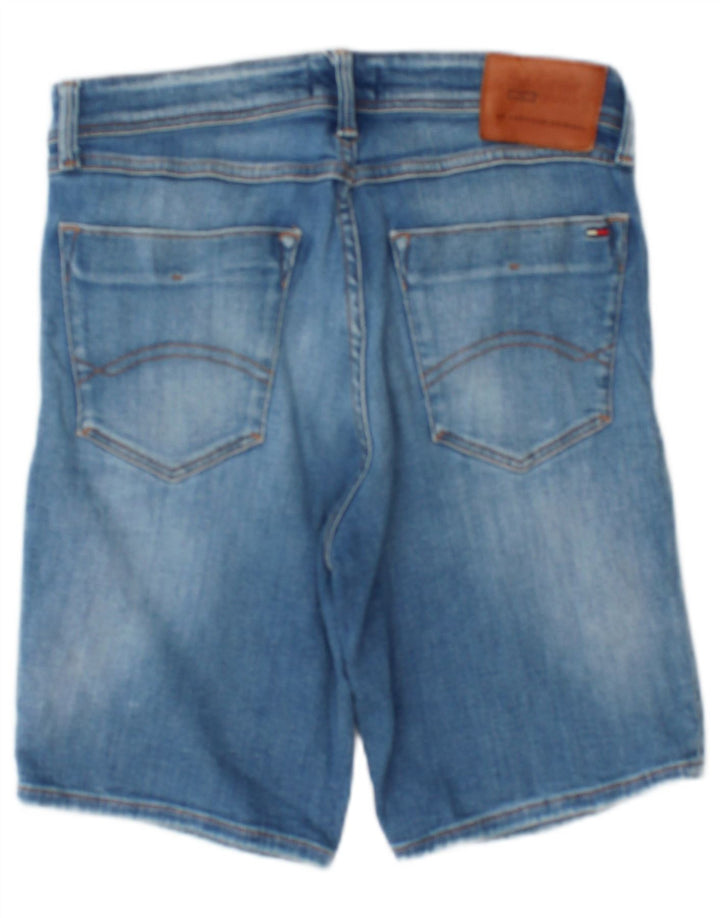 Tommy Hilfiger Herren Denim Shorts W29 Small Blau
