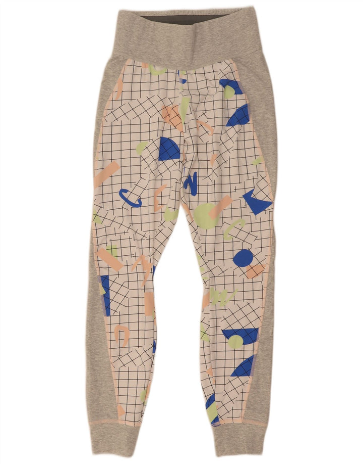 Nike Damen-Trainingshose, Jogginghose, Größe S, Größe S, grau, geometrisch