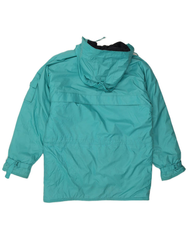 J Jeantex Herren-Parka mit Kapuze, IT 52 XL, Blau, Polyamid