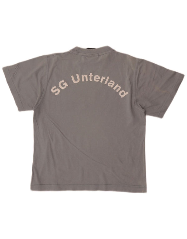 Umbro Grafik-T-Shirt für Jungen, 11–12 Jahre, graue Baumwolle