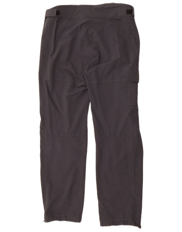 Schoeller Herren-Cargohose, gerade, EU 50, Größe L, W36, L32, Grau, Polyamid