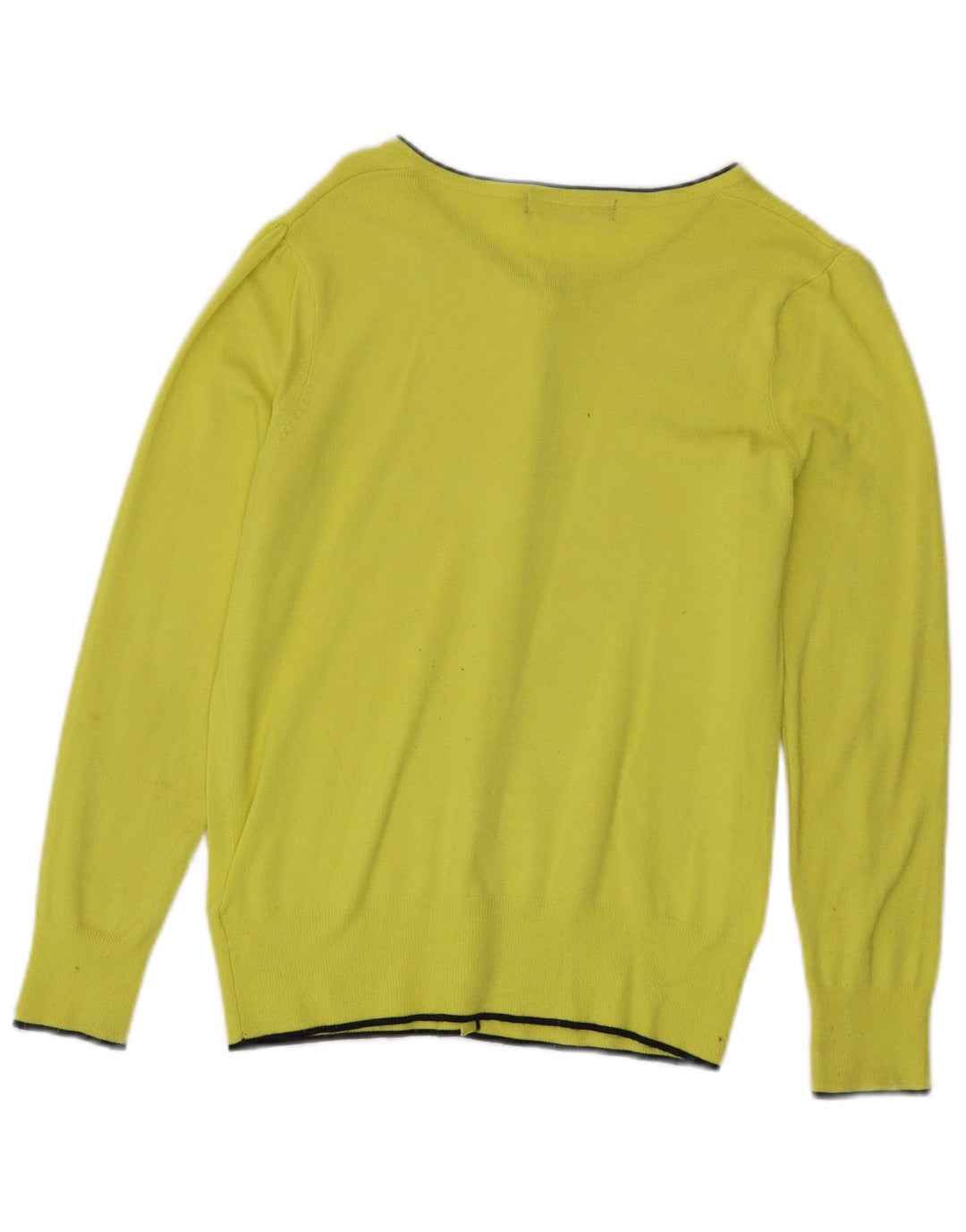 Marks & Spencer Damen-Cardigan-Pullover UK 10 Small Gelbe Viskose