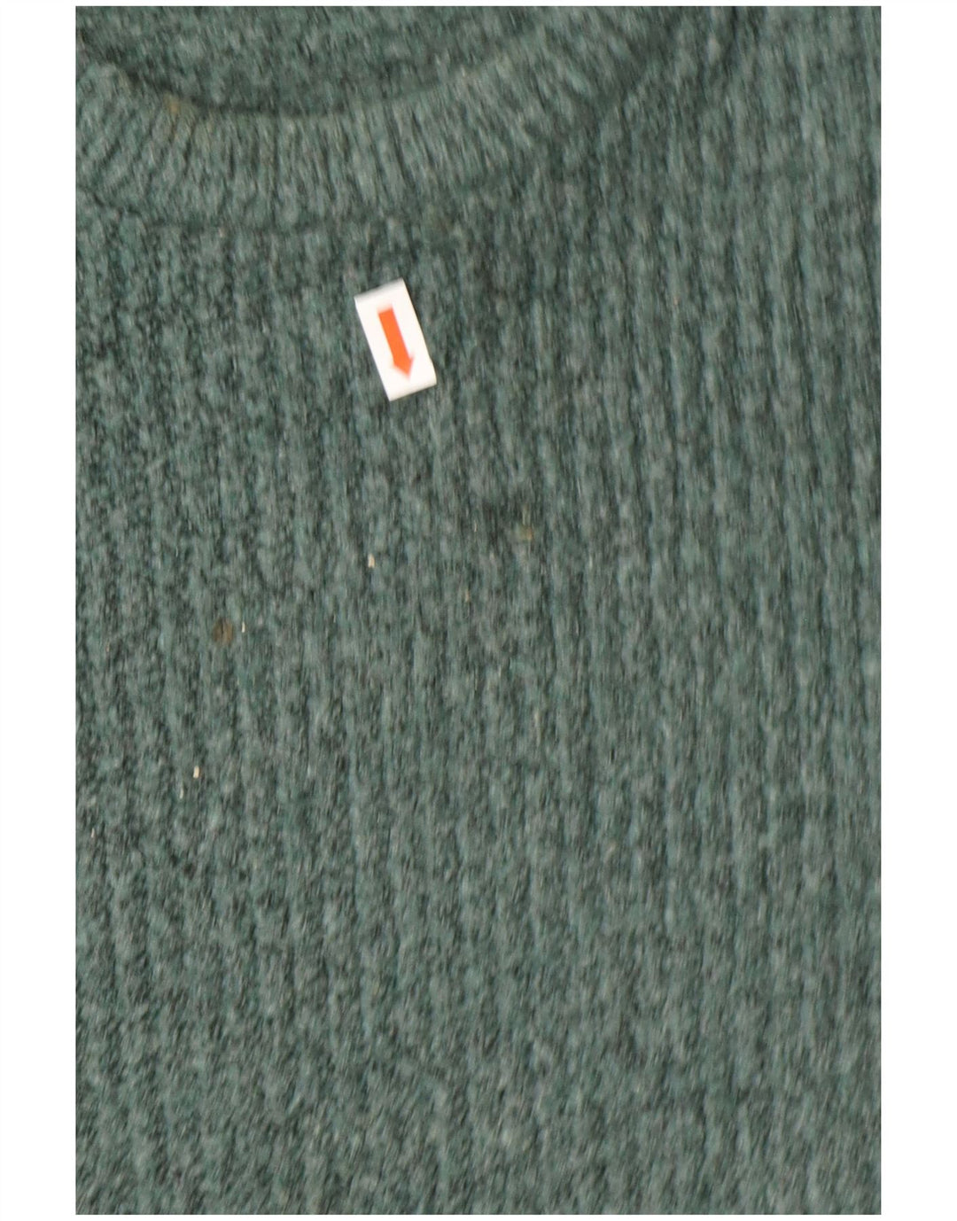 Marks & Spencer Herren-Pullover mit Rundhalsausschnitt, Größe L, grünes Acryl