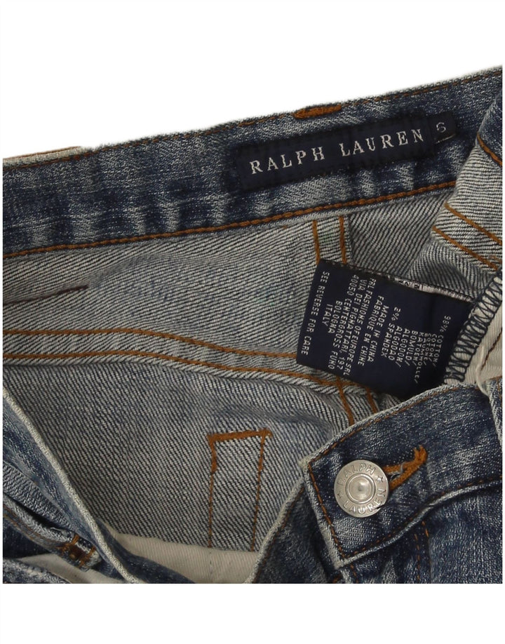 Ralph Lauren Damen Bootcut-Jeans US 6 Medium W30 L30 Blaue Baumwolle