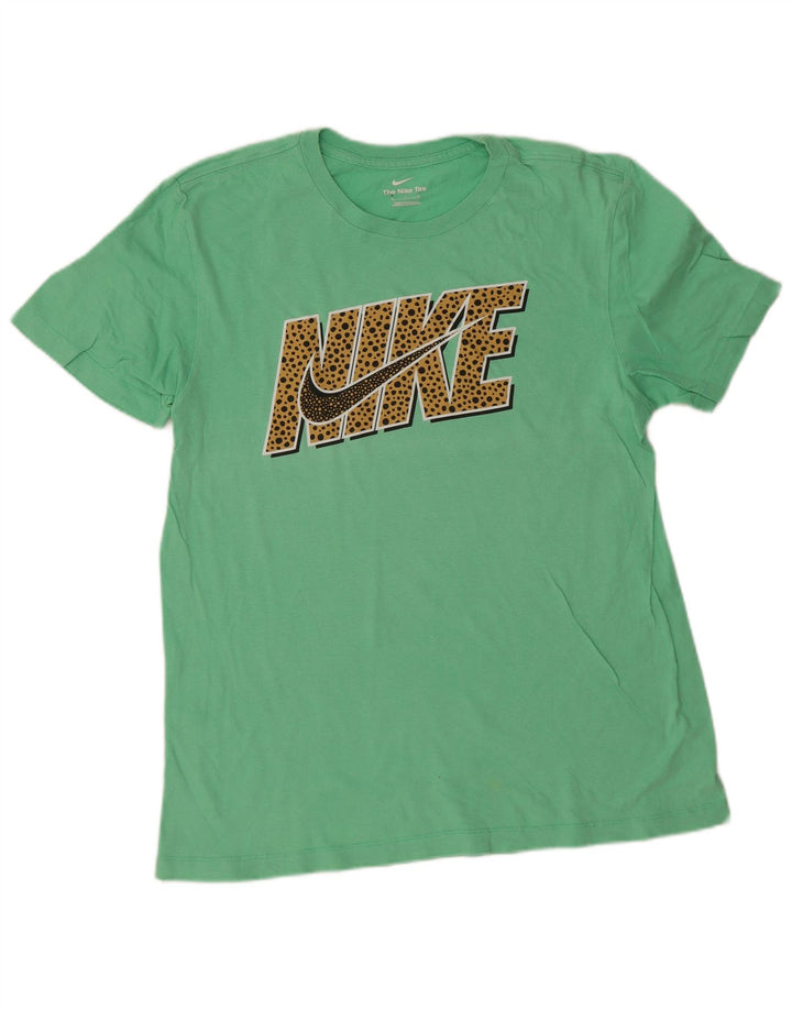 Nike Herren-T-Shirt mit Grafik, mittelgrün