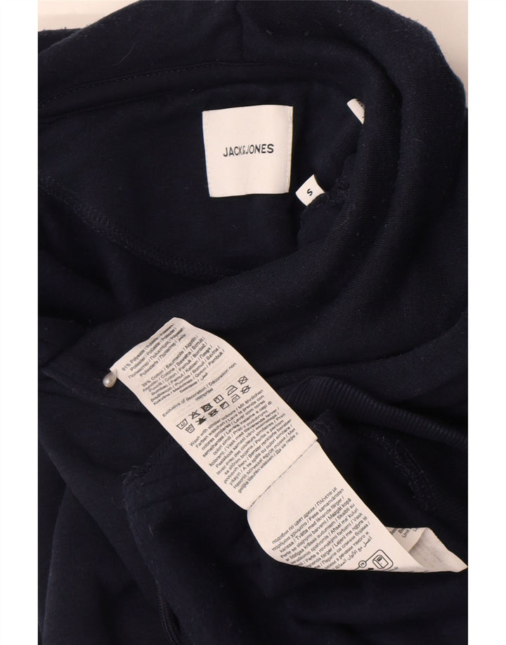 Jack & Jones Herren-Kapuzenpullover, klein, marineblau, Polyester