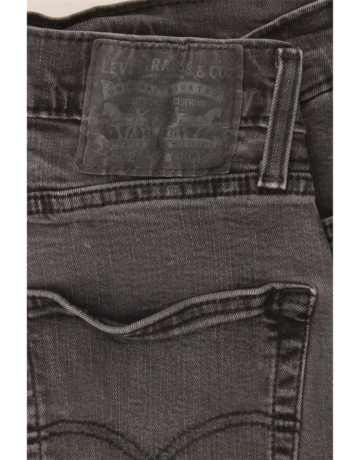 LEVI'S Mens 502 Tapered Jeans W30 L28 Grey Cotton Vintage Levi's and Second-Hand Levi's from Messina Hembry 