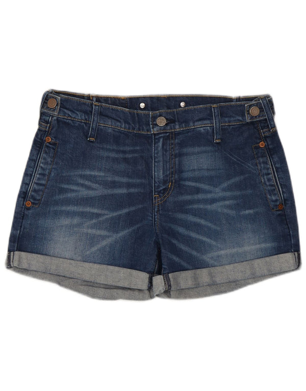 Levi's Damen Jeansshorts W30 mittelblaue Baumwolle