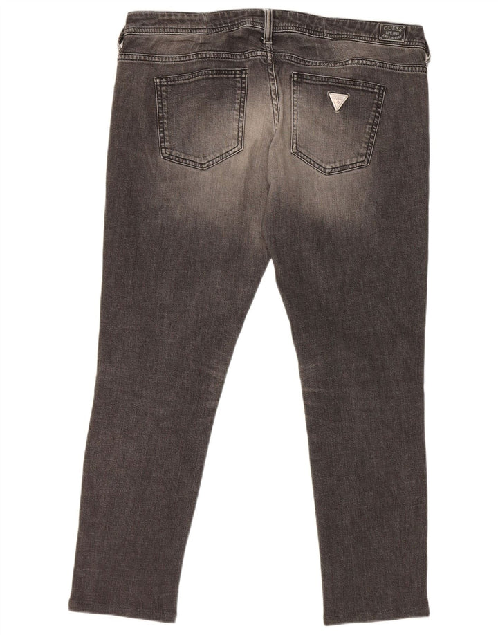 Guess Damen Foxy Skinny Jeans W38 L27 Grau