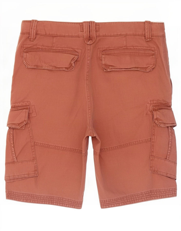 Fat Face Herren-Cargo-Shorts W36, große rote Baumwolle