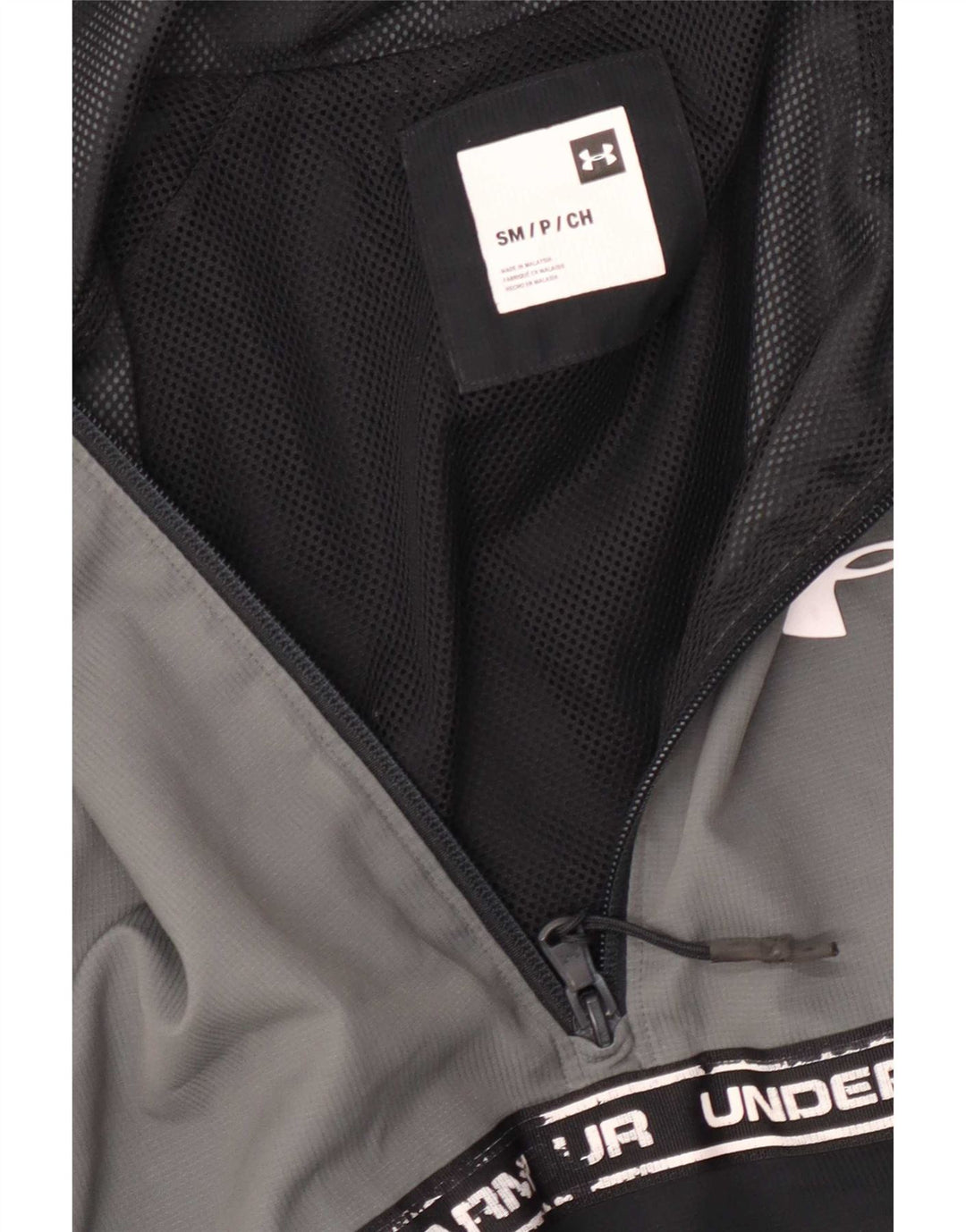 Under Armour Herren-Trainingsanzugoberteil mit Grafik, UK 36, Größe S, Schwarz