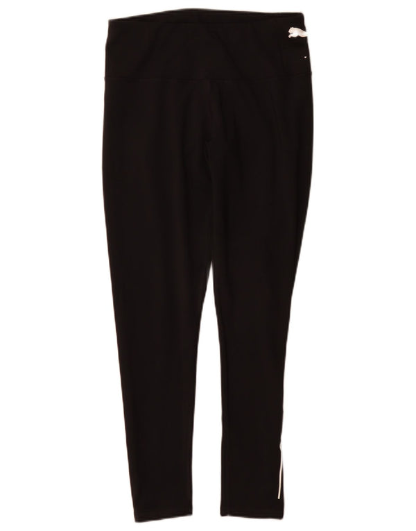 Puma Damen Graphic Leggings UK 14 Medium Schwarz