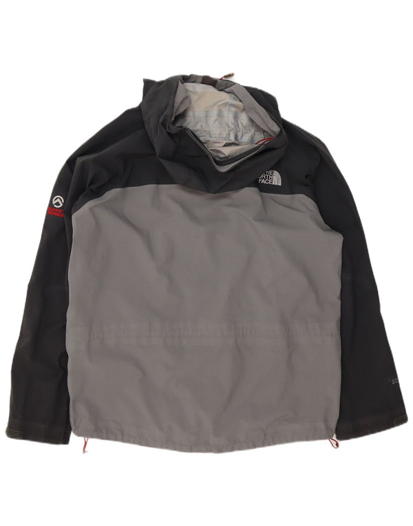 The North Face Herren-Regenjacke mit Kapuze, UK 40, Größe L, Grau, Farbblock