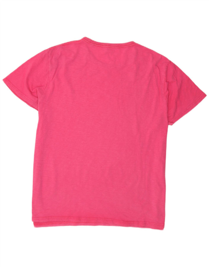Joules Herren T-Shirt Top 2XL Rosa Baumwolle