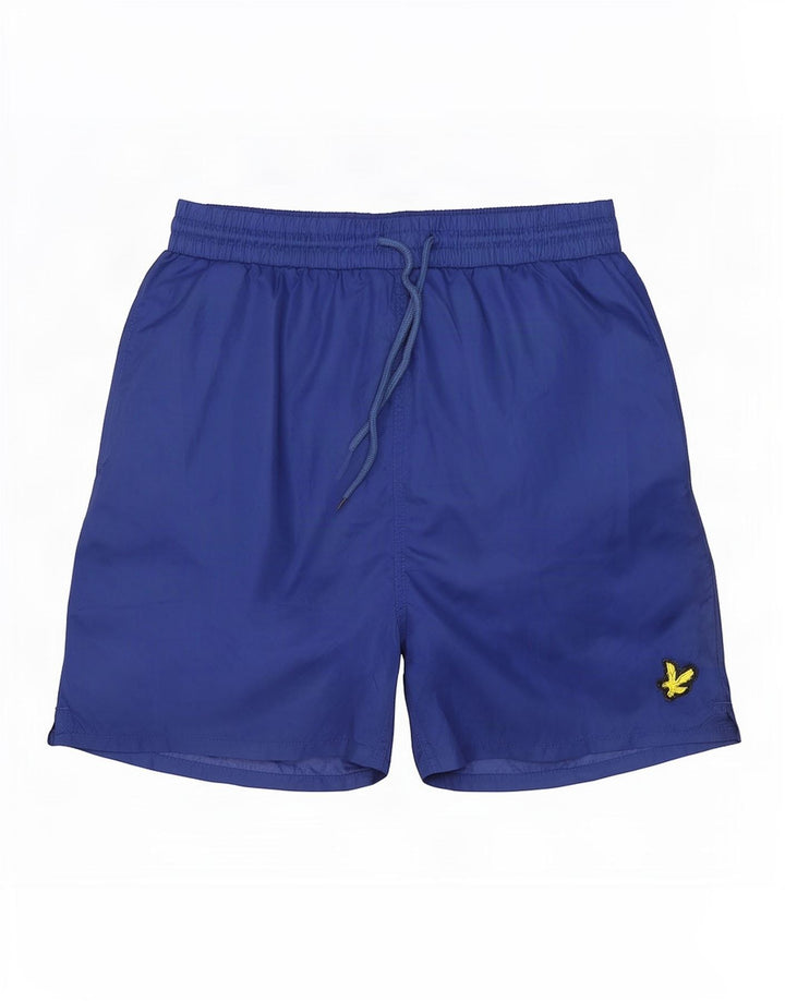 Lyle & Scott Herren-Badeshorts, Größe S, Blau