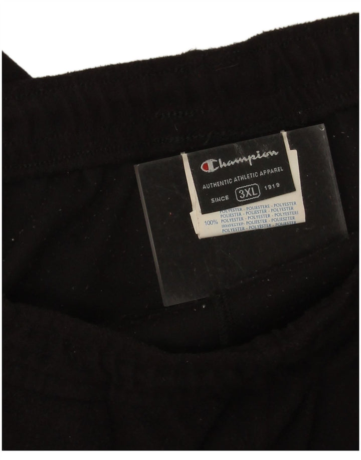 Champion Herren Fleece-Trainingshose 3XL Schwarz Polyester
