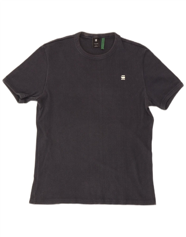 G-Star Herren T-Shirt Top Large Schwarz Baumwolle