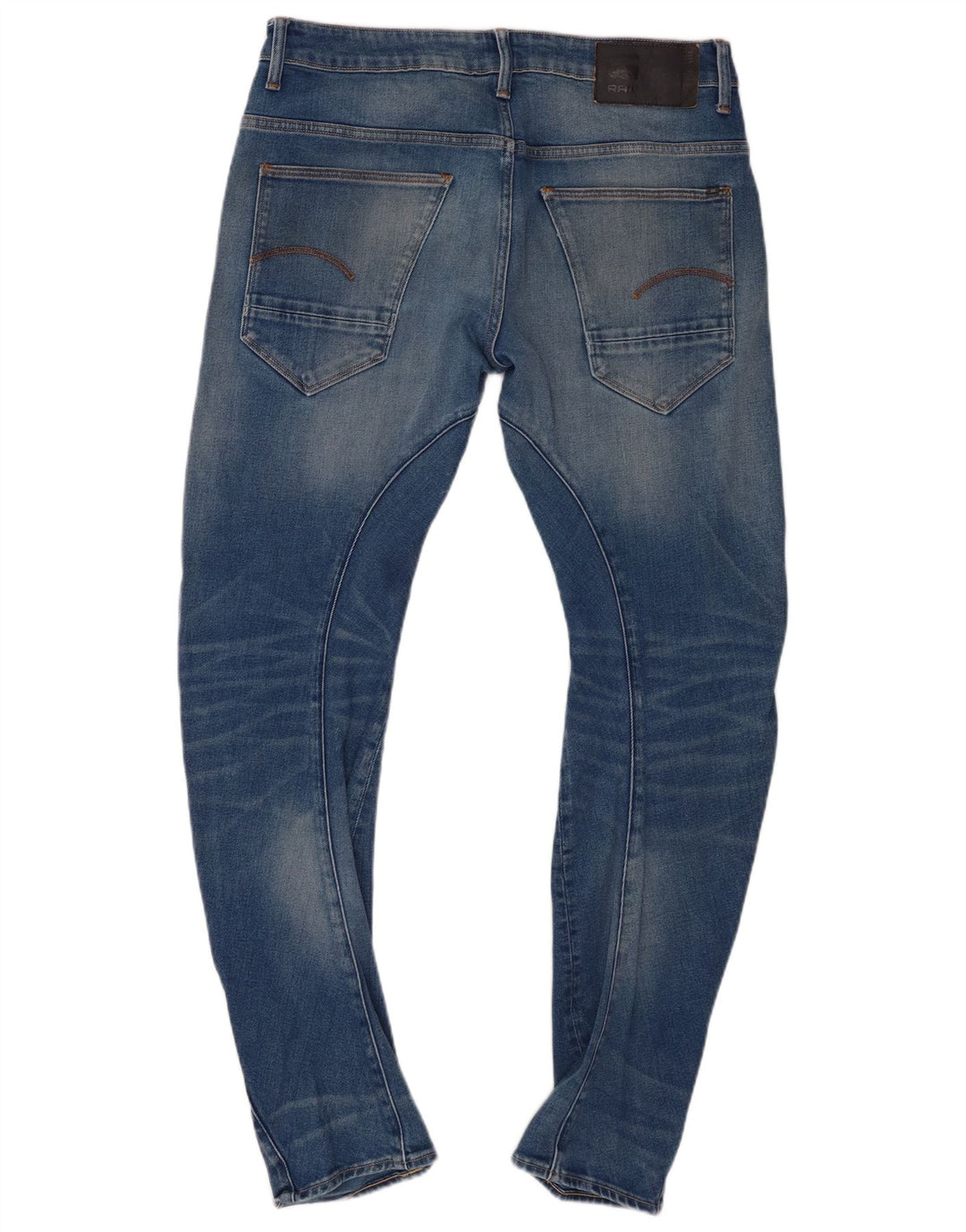 G-Star Herren 3D Arc Slim Jeans W32 L32 Blaue Baumwolle