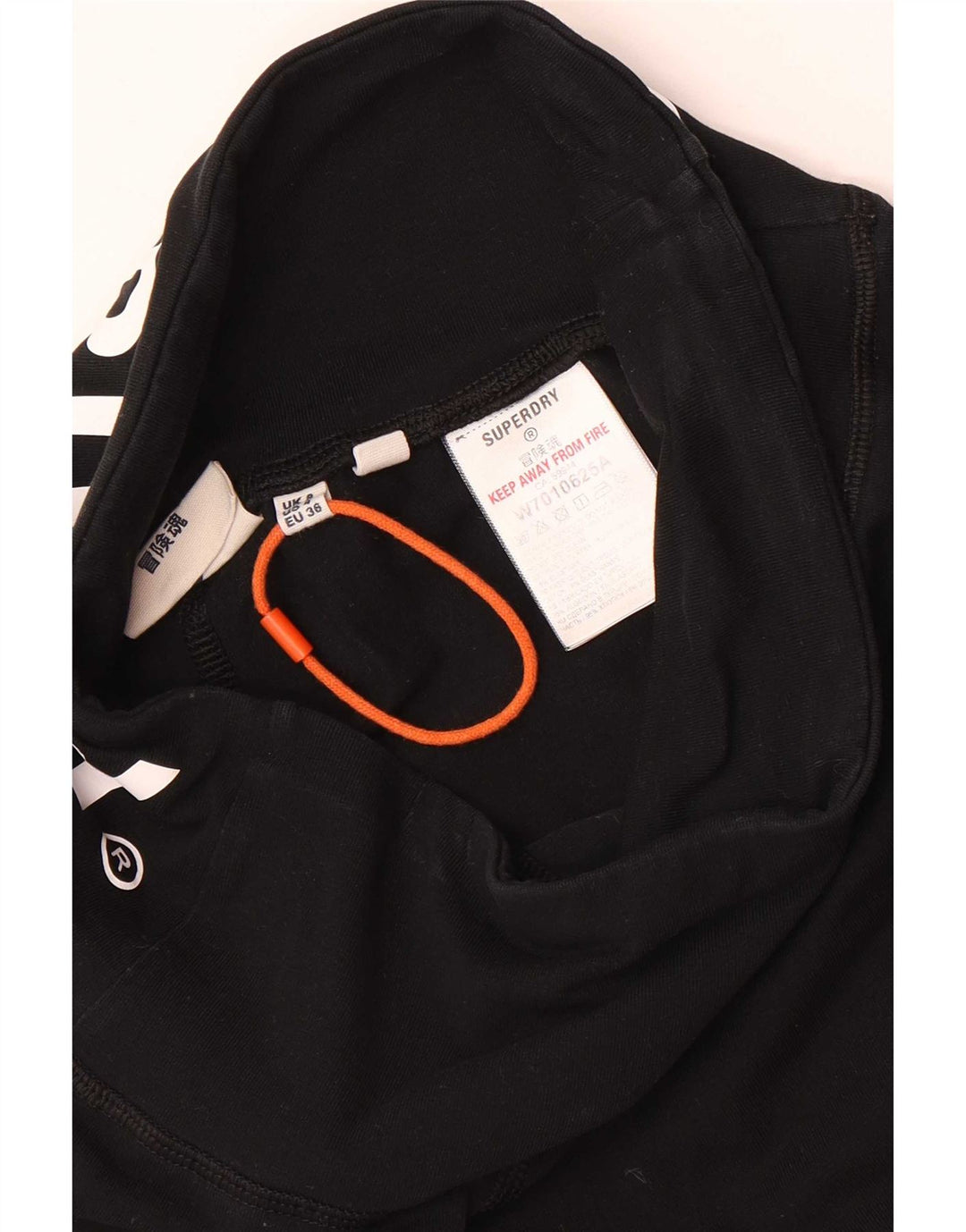 Superdry Damen-Leggings mit Grafik, Größe S, Größe S, Schwarz, Baumwolle