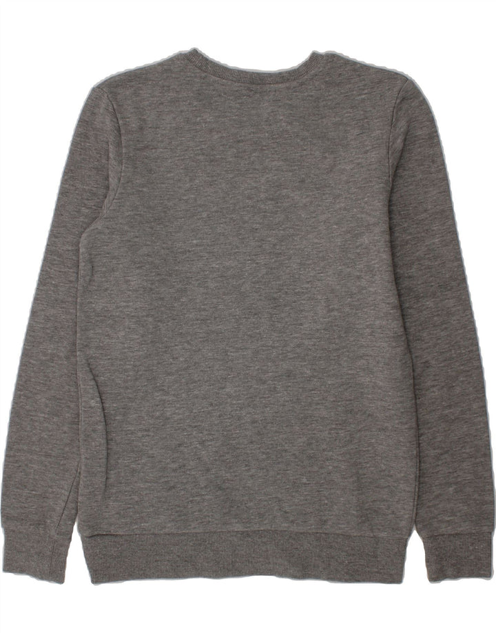 JACK & JONES Boys Graphic Sweatshirt Jumper 11-12 Years Grey Cotton Vintage Jack & Jones and Second-Hand Jack & Jones from Messina Hembry 