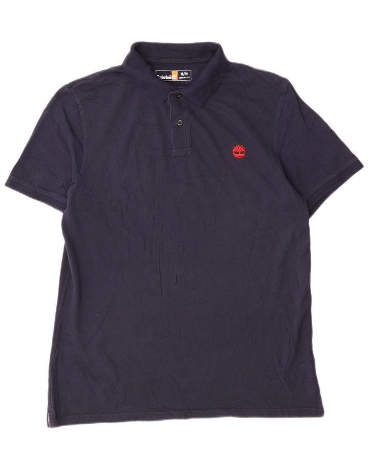 Timberland Herren-Poloshirt mit normaler Passform, mittleres Marineblau