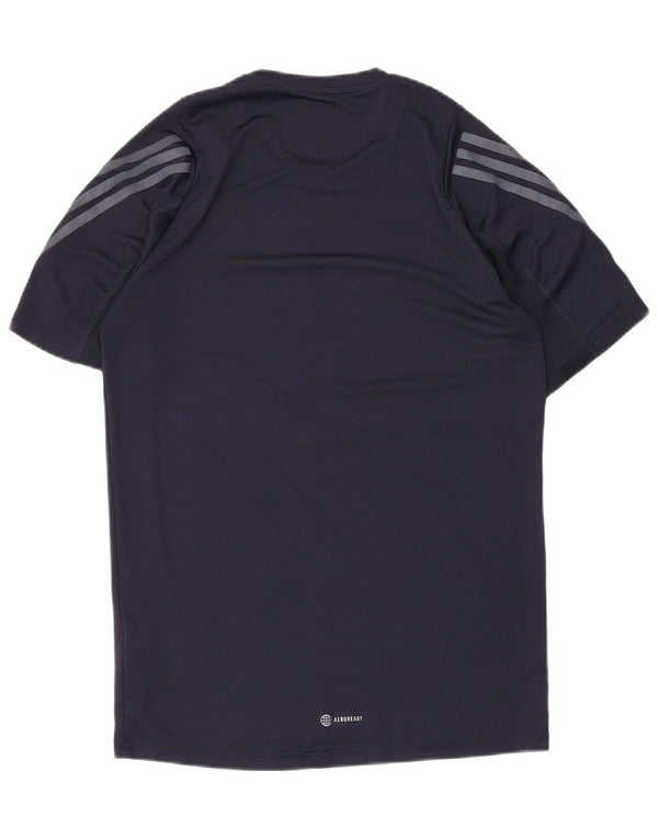 Adidas Herren Aeroready T-Shirt Top Medium Marineblau Polyester