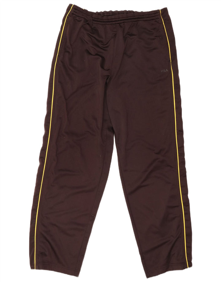 FILA Herren-Trainingshose XL, schwarzes Polyester