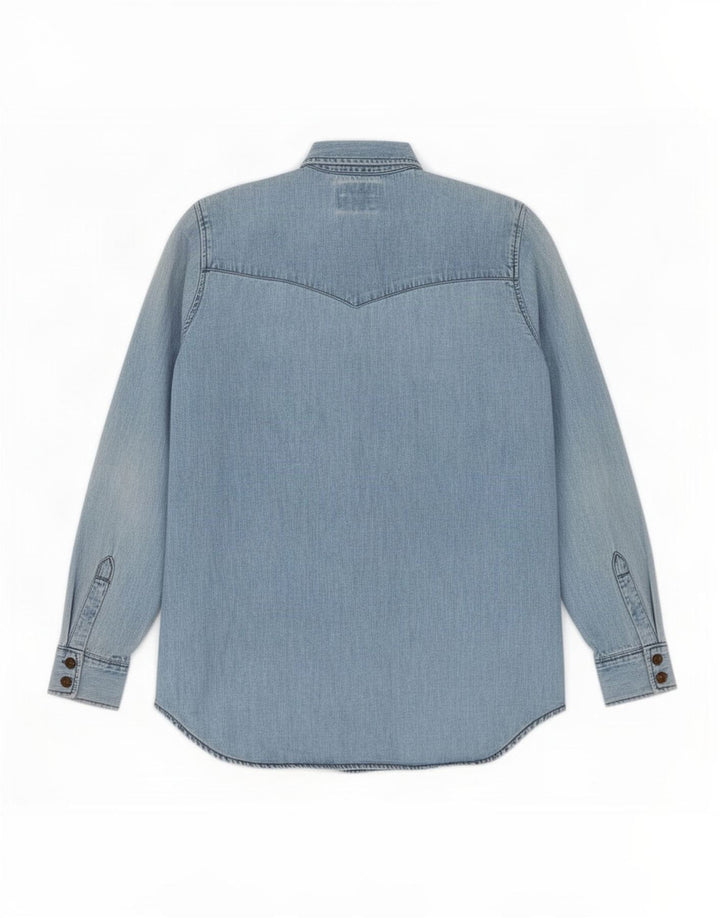 Levi's Herrenhemd aus mittelblauer Baumwolle