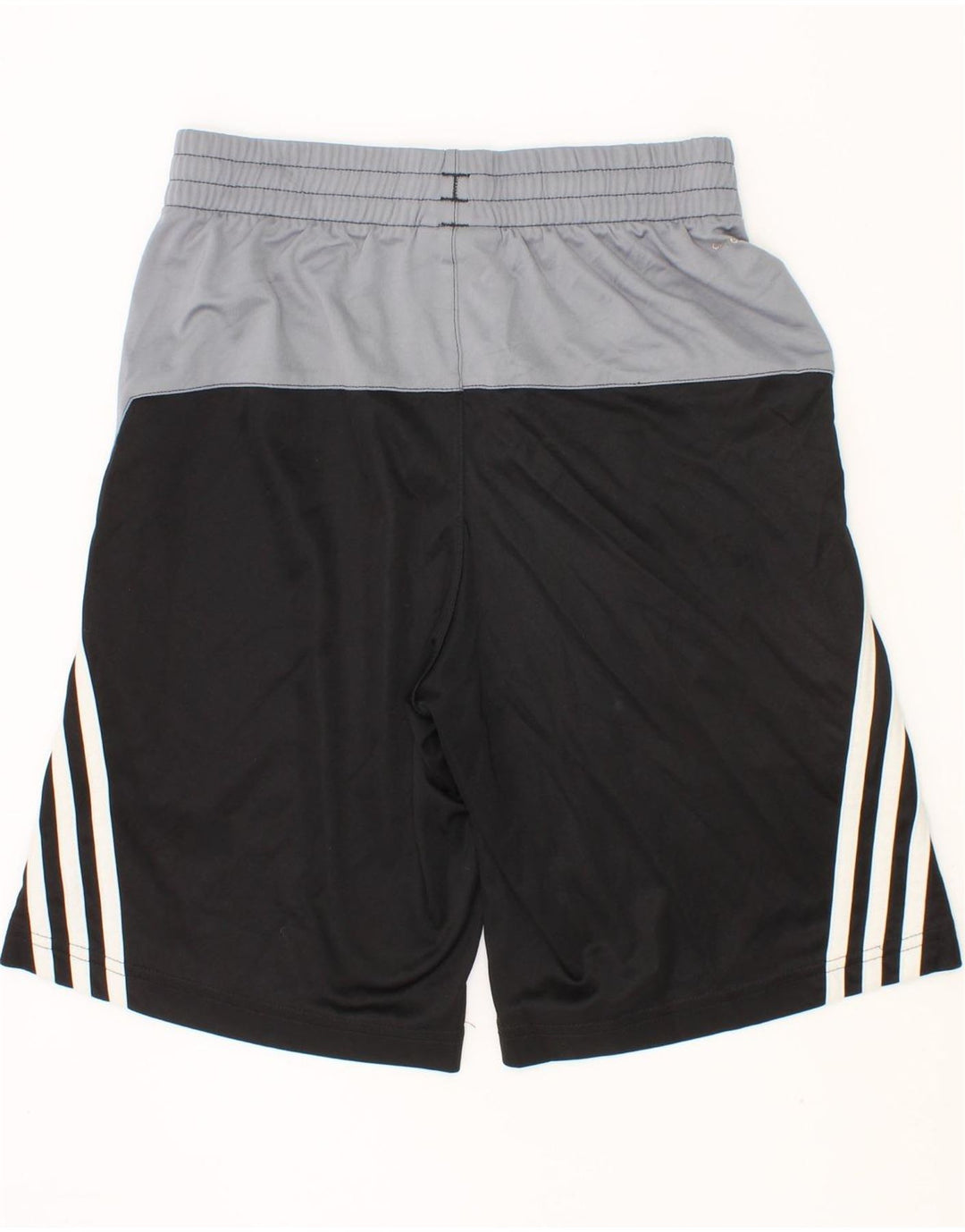 ADIDAS Sportshorts für Jungen, 7–8 Jahre, Größe S, Schwarz, Farbblock-Polyester